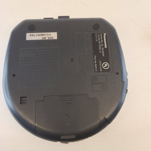 Panasonic Personal SL-SX289V CD Player FM/AM Tuner/Radio Discman - Picture 6 of 8